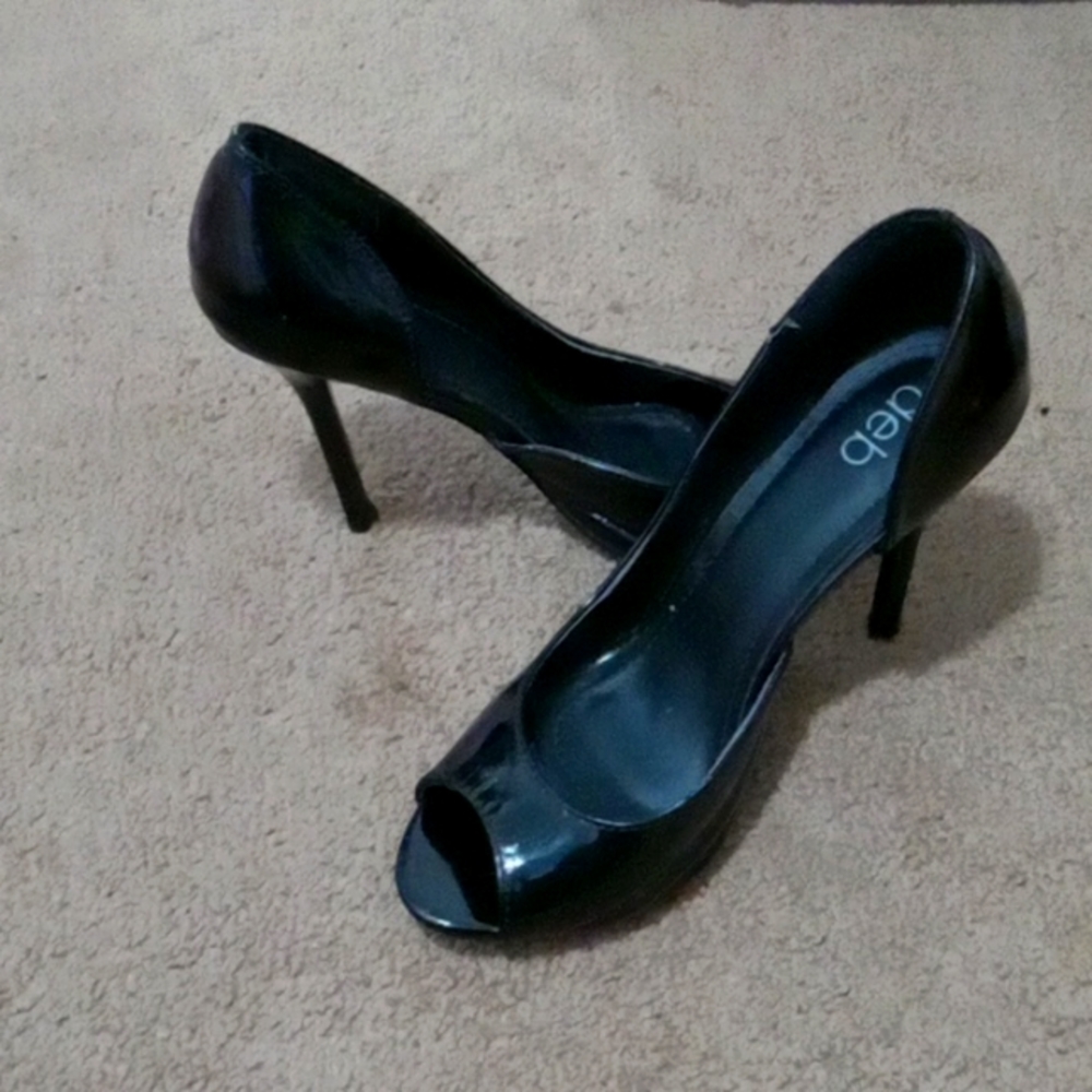 Deb Black Stilletos